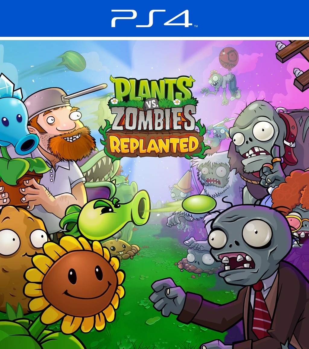 Plants vs. Zombies Replanted - PS4 - PlayStation 4