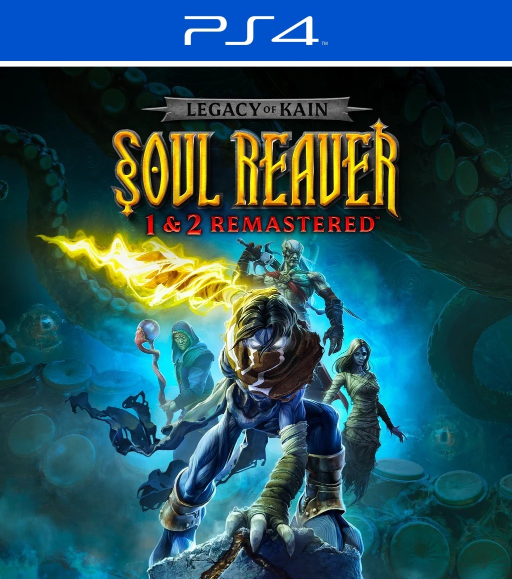 Legacy of Kain Soul Reaver 1&2 Remastered PS4 - PlayStation 4