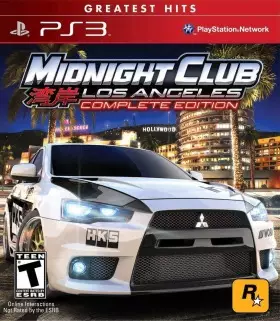Midnight Club Los Angeles - PS3 - Inicio