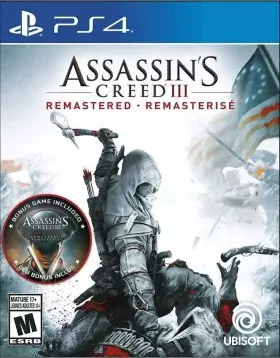 Assassin's Creed III: Remastered PS4 - PlayStation 4