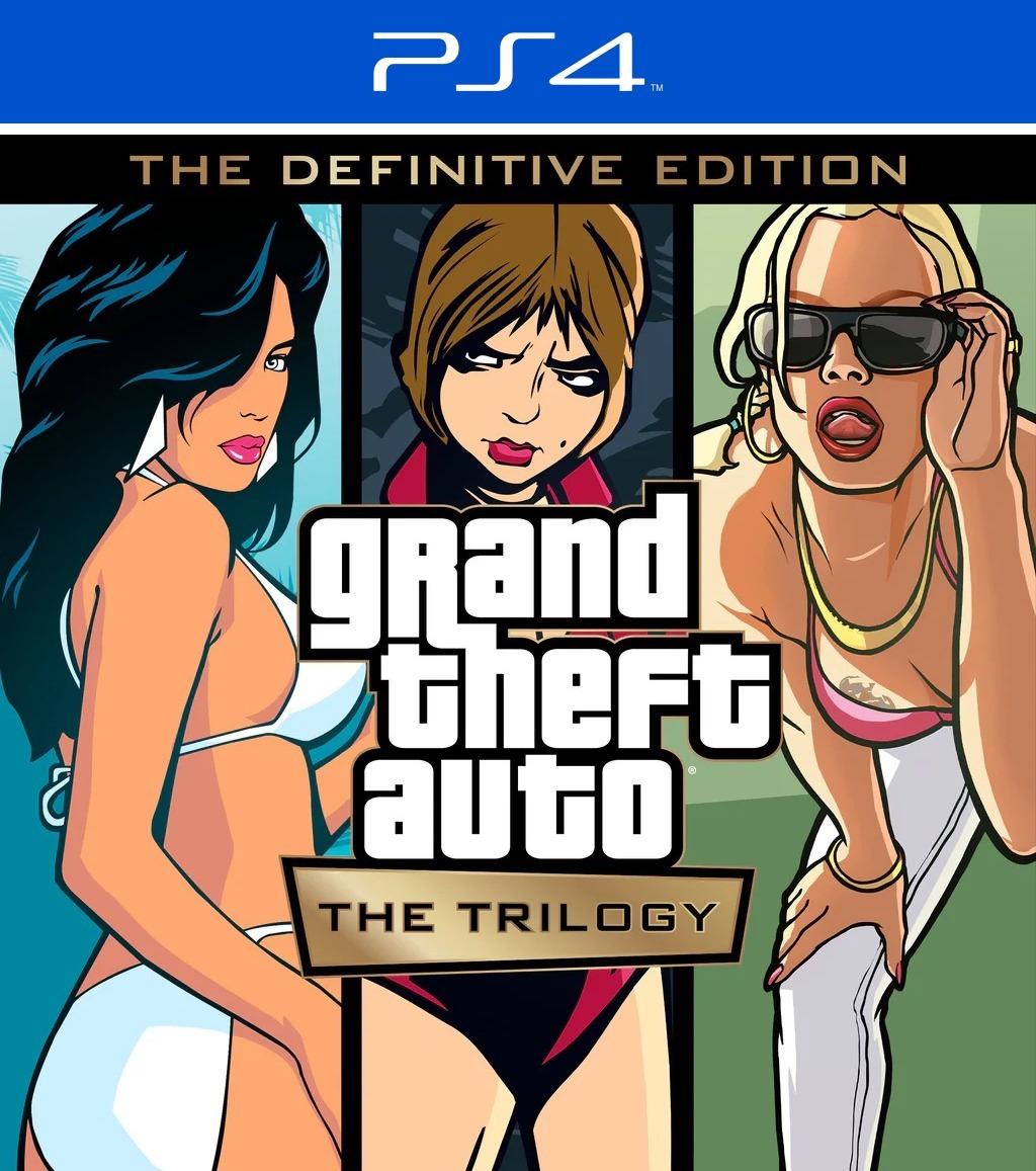 Grand Theft Auto The Trilogy – The Definitive Edition PS4 - PlayStation 4