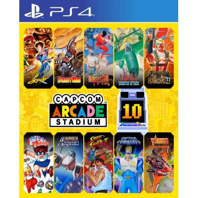 Capcom Arcade Stadium Packs 1, 2, and 3 PS4