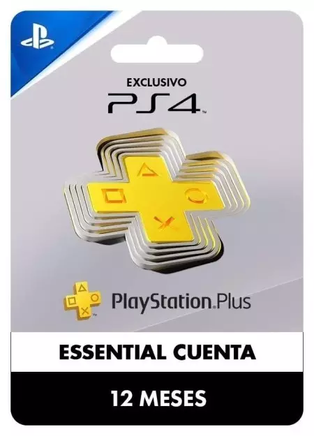 CUENTA PLUS 12 MESES Essential PS4 - PlayStation 4