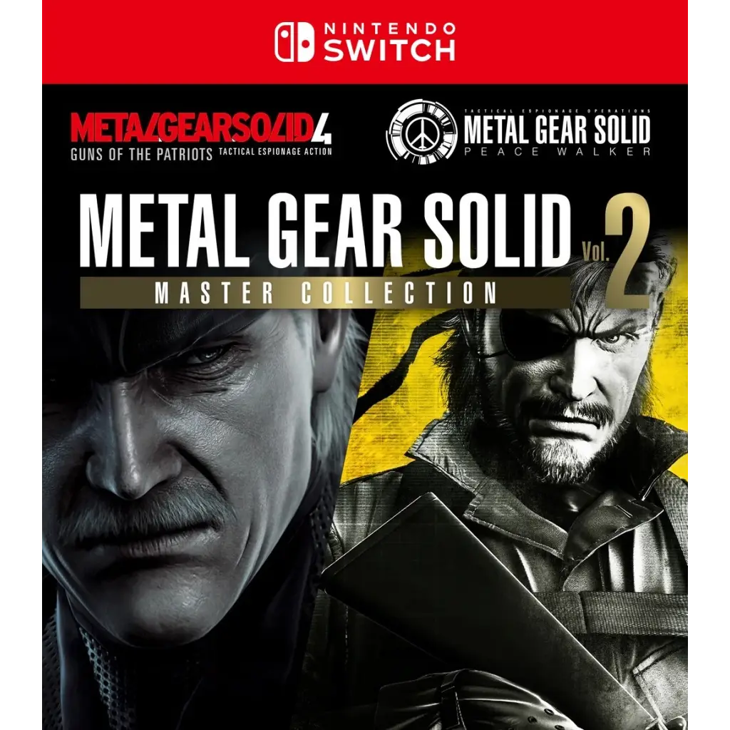 METAL GEAR SOLID: MASTER COLLECTION Vol.2 - Nintendo Switch - Nintendo Switch