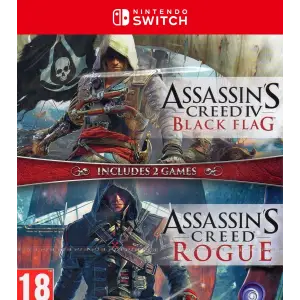 Assassin’s Creed Black Flag + Rogue NINTENDO