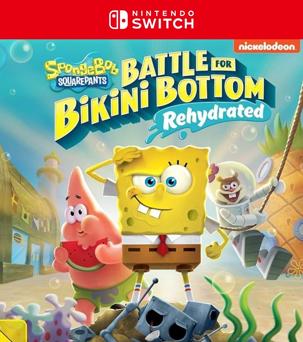 Bob Esponja Pantalones Cuadrados: Batalla por el fondo del bikini NINTENDO - Nintendo Switch