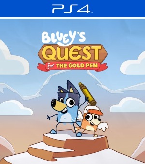 Bluey's Quest for the Gold Pen - PS4 - PlayStation 4