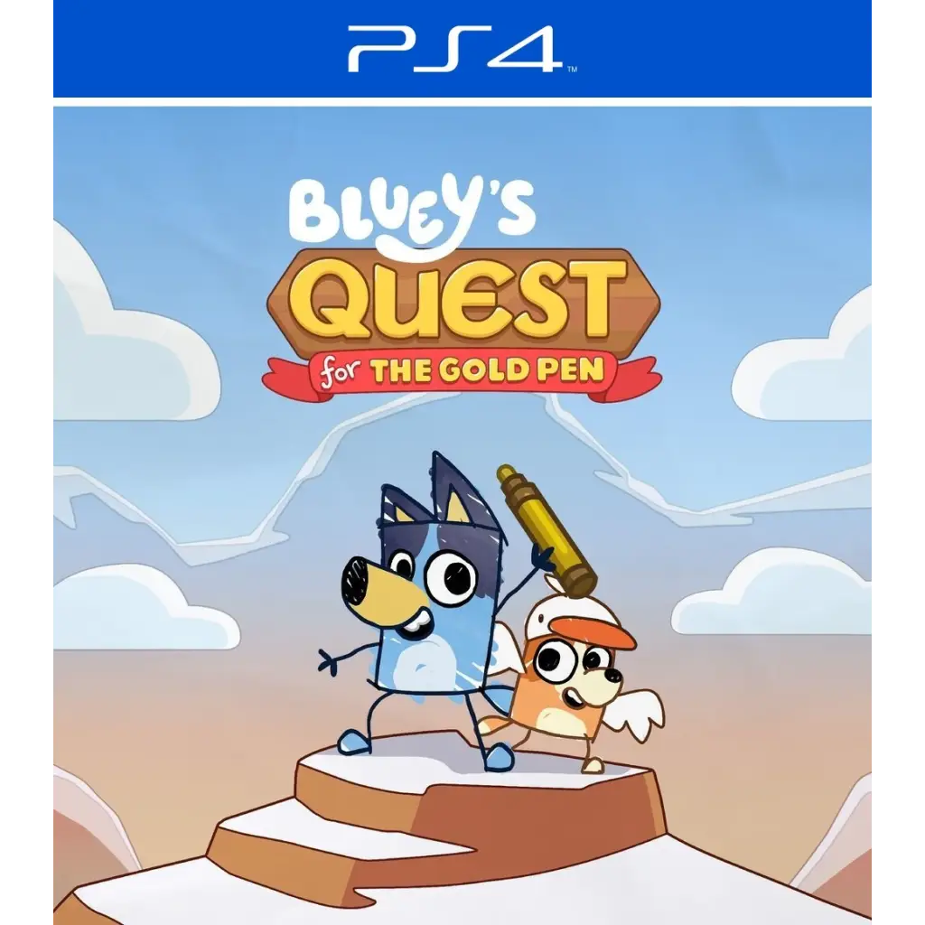 Bluey's Quest for the Gold Pen - PS4