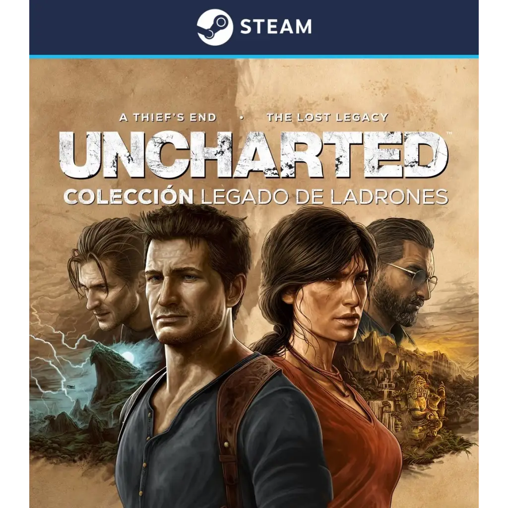UNCHARTED Colección Legado de los Ladrones - Cuenta Steam - Steam