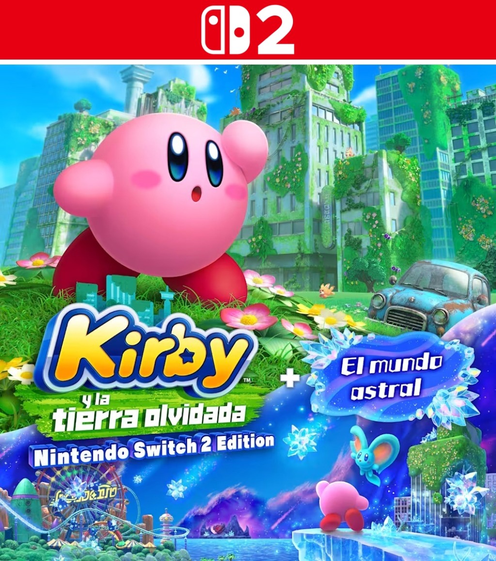 Kirby y la tierra olvidada – Nintendo Switch 2 - Nintendo Switch 2