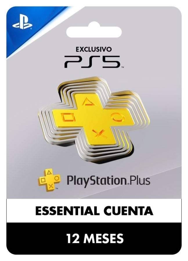 PSN PLUS 12 MESES CUENTA PRINCIPAL PS4
