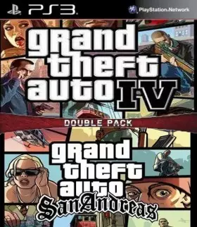 GTA San Andreas + GTA IV pack - PS3 - PlayStation 3