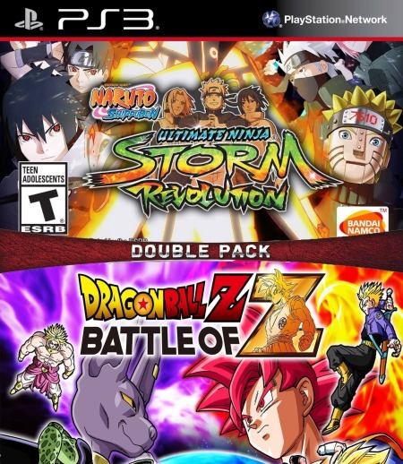 Naruto S.U.N.S.R. + Dragon Ball Battle of Z - PS3 - PlayStation 3