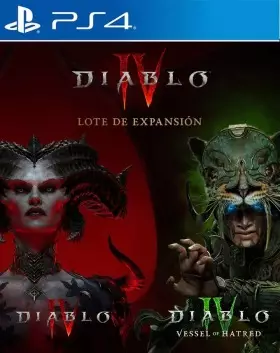 Diablo IV + Vessel of Hatred PS4 - PlayStation 4