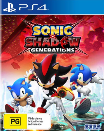 SONIC X SHADOW GENERATIONS PS4