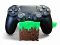 Soporte para joysticks PS5 y PS4 en forma de Cubo de Minecraft