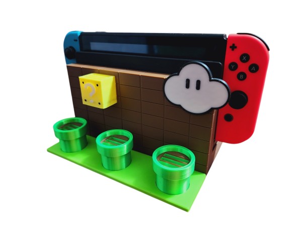 Base Mario Bros para Nintendo Switch + Porta juegos