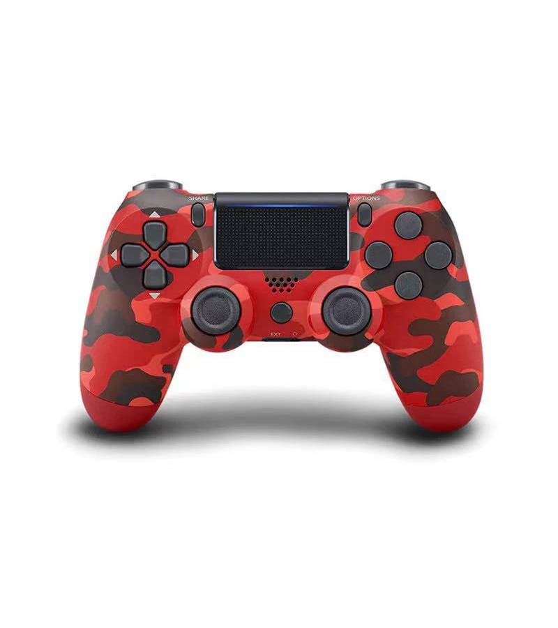 Control inalámbrico Rojo Camuflaje para PS4, Slim/Pro, PC