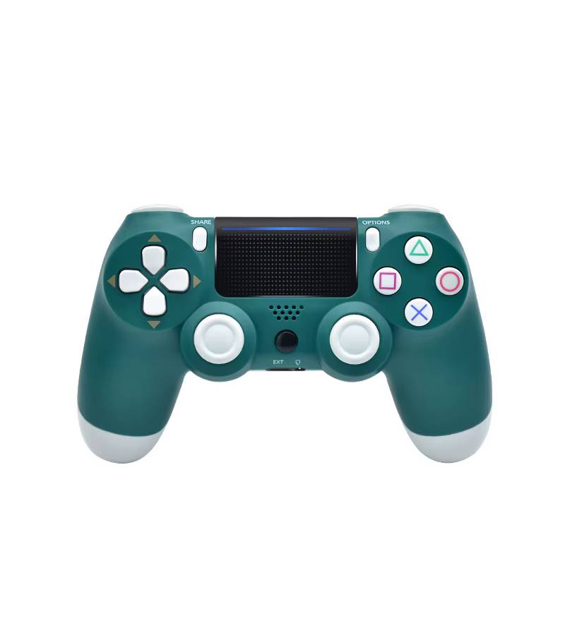 Control inalámbrico Verde/Blanco para PS4, Slim/Pro, PC