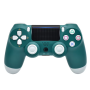 Control inalámbrico Verde/Blanco para PS4, Slim/Pro, PC