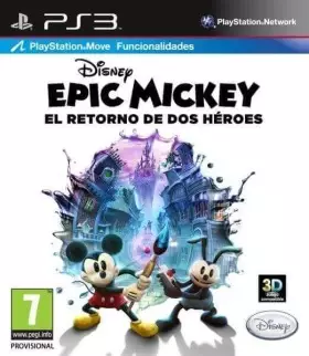 Disney Epic Mickey 2 El Retorno De Dos Heroes - PS3 - PlayStation 3
