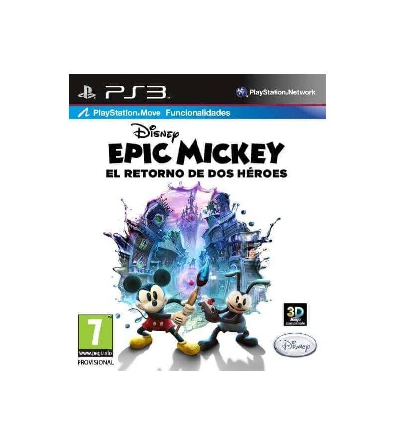 Disney Epic Mickey 2  El Retorno De Dos Heroes