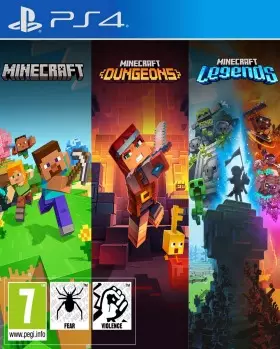 Lote triple de Minecraft PS4 - PlayStation 4