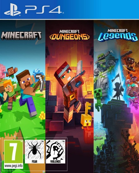 Lote triple de Minecraft PS4 - PlayStation 4