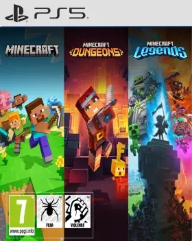 Lote triple de Minecraft PS5 - PlayStation 5