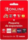 Membresia 12 meses Nintendo Switch Online + Paquete de expansión - MEMBRESÍAS