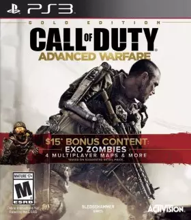 Call of duty Advanced Warfare gold PS3 - PS3 – Shooter