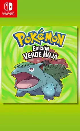 Pokémon Edición Verde Hoja - Nintendo Switch - Nintendo Switch