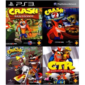 Crash Bandicoot 1-2-3 y CTR - PS3 - Inicio