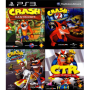 Crash Bandicoot 1-2-3 y CTR