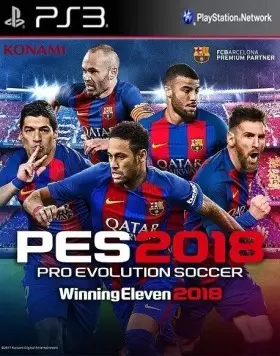 PES 2018 PRO EVOLUTION SOCCER 2018 - PS3 - PlayStation 3