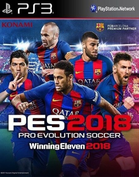 PES 2018 PRO EVOLUTION SOCCER 2018 - PS3 - PlayStation 3