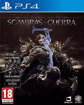 La Tierra Media Sombras de Guerra - PlayStation 4