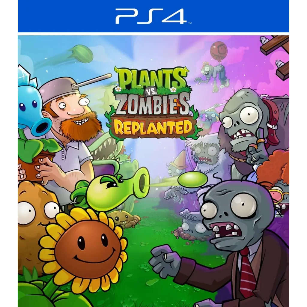 Plants vs. Zombies Replanted - PS4 - PlayStation 4