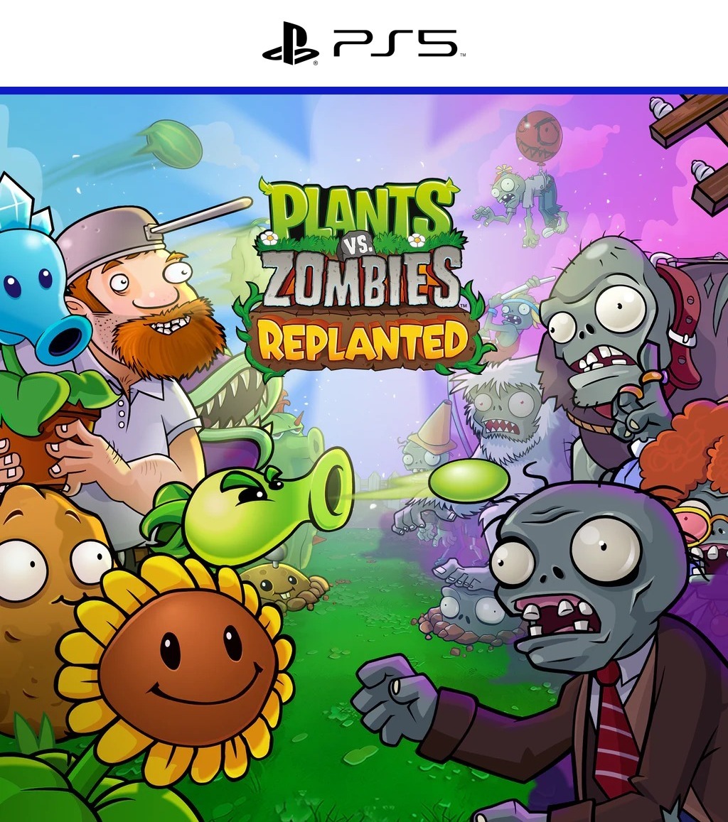 Plants vs. Zombies Replanted - PS5 - PlayStation 5