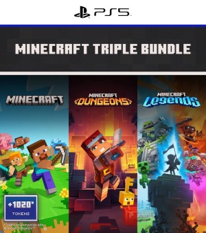 Lote triple de Minecraft PS5 - PlayStation 5