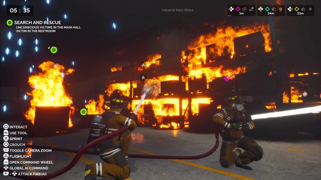 Firefighting Simulator - The Squad PS5 - PlayStation 5